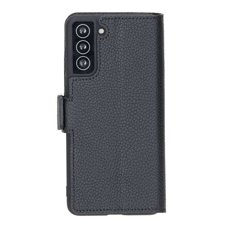 Samsung Galaxy S23 Plus Flip Cover Handcrafted Full Grain Leather Wallet Case Bayelon