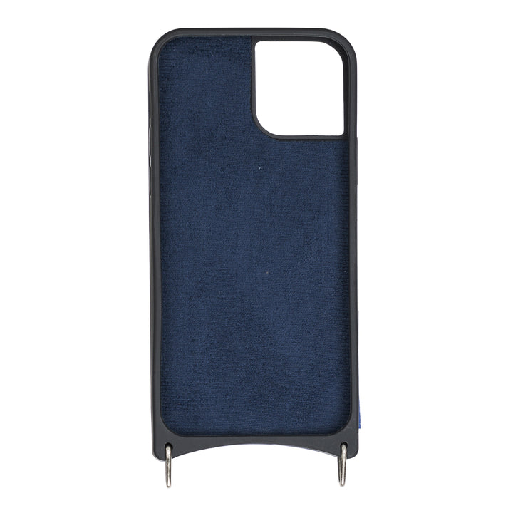 iPhone 12/ iPhone 12 Pro Crossbody Full Grain Leather Phone Case Bayelon