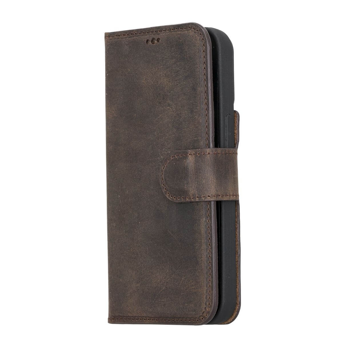 Bayelon iPhone 13 Pro Leather Wallet Case with Kickstand #color_