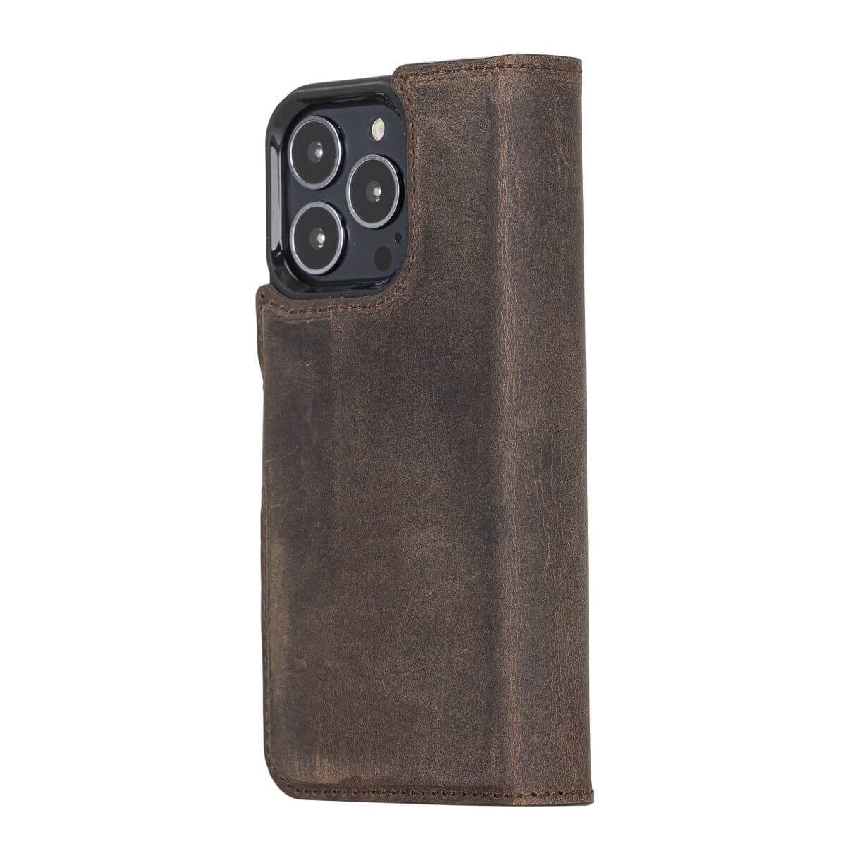 Bayelon iPhone 13 Pro Leather Wallet Case with Kickstand #color_