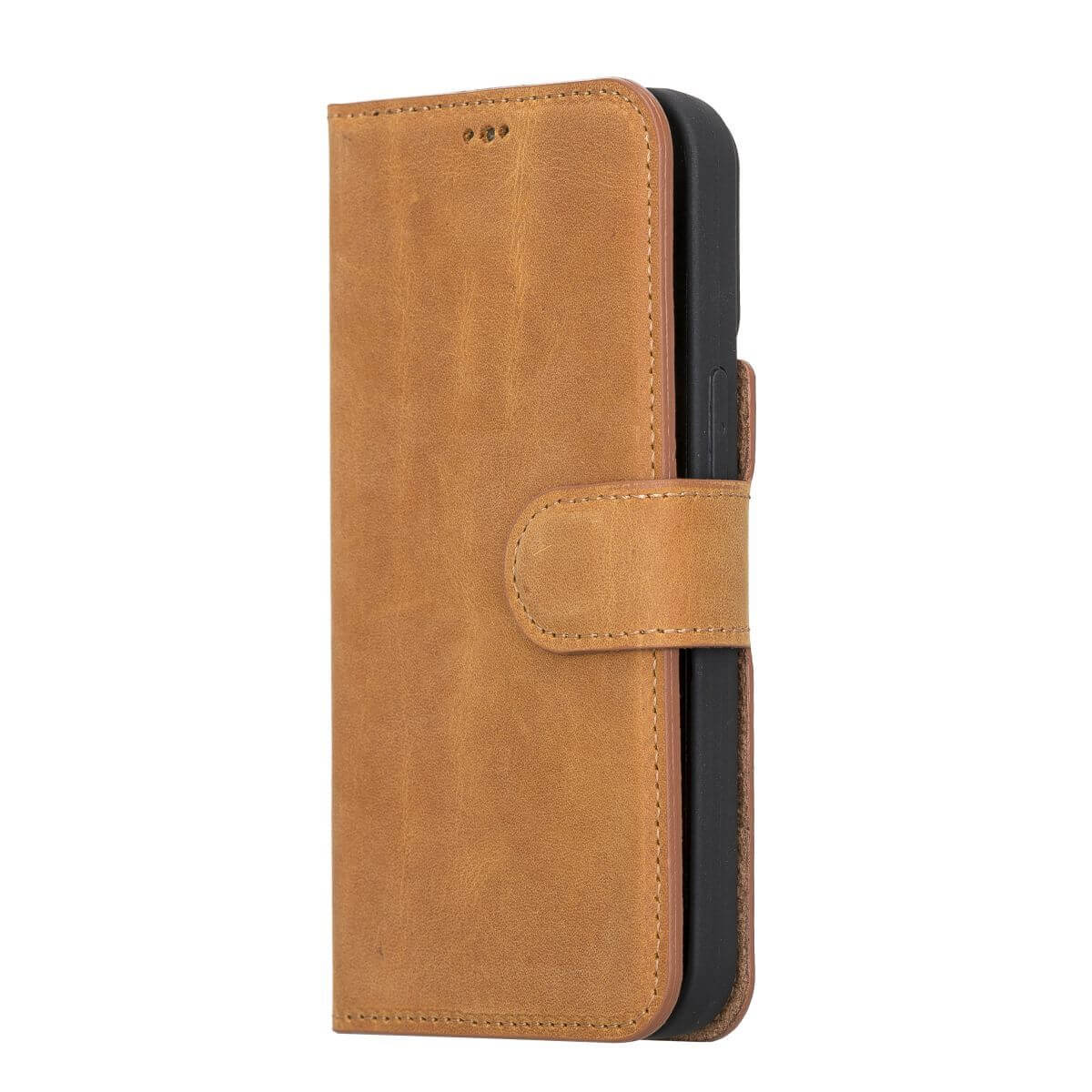 Bayelon iPhone 13 Pro Leather Wallet Case with Kickstand #color_